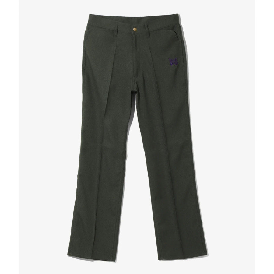 니들스 스트레이트 진 폴리 트윌 슬랙스 4컬러 QV213