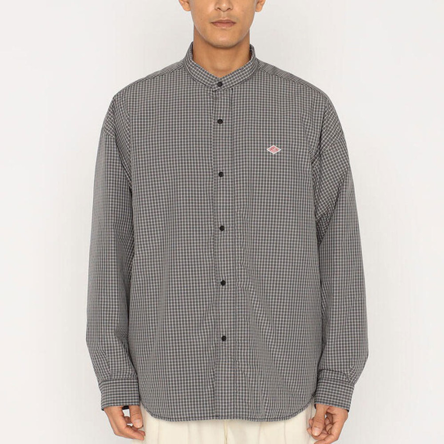 단톤 남성 인슐레이션 스탠드카라 셔츠 자켓 플레이드 2컬러 DT-A0642 CNP DNB261M101-0005