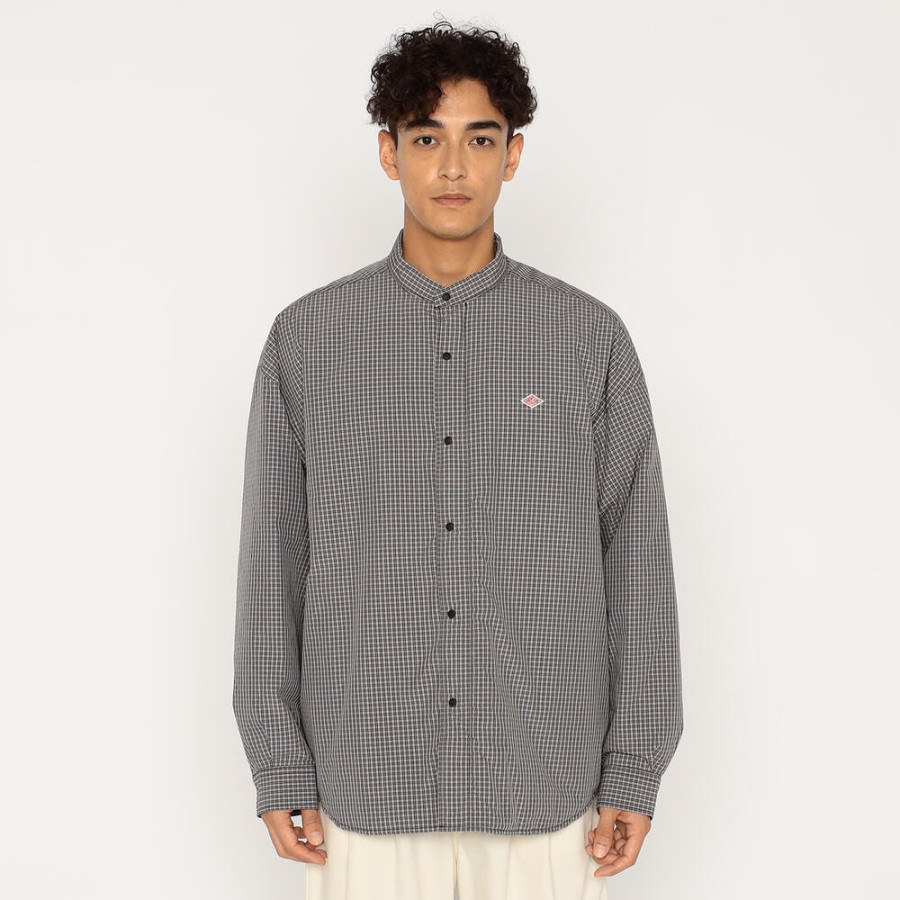 단톤 남성 인슐레이션 스탠드카라 셔츠 자켓 플레이드 2컬러 DT-A0642 CNP DNB261M101-0005