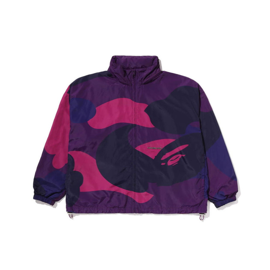 베이프 컬러 카모 스탠드 카라 후드 자켓 2컬러 1L80140312