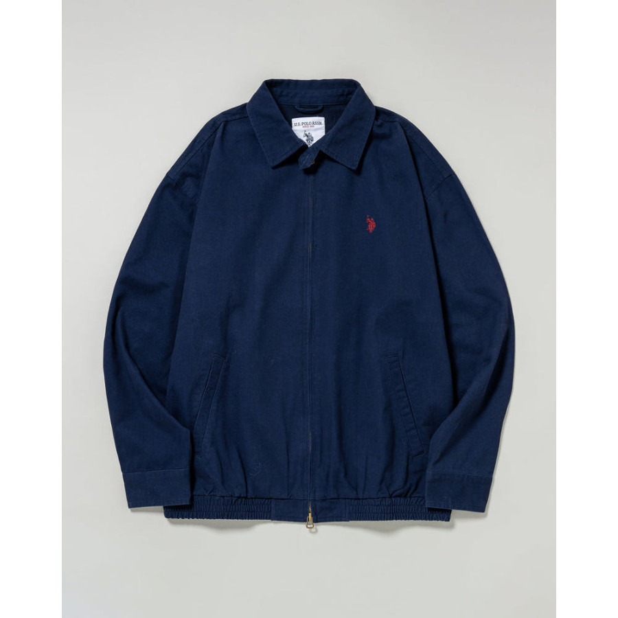 U.S. POLO ASSN. 유에스폴로에센 더블 호스맨 자수 드리즐러 자켓 3컬러 PLM53833OF