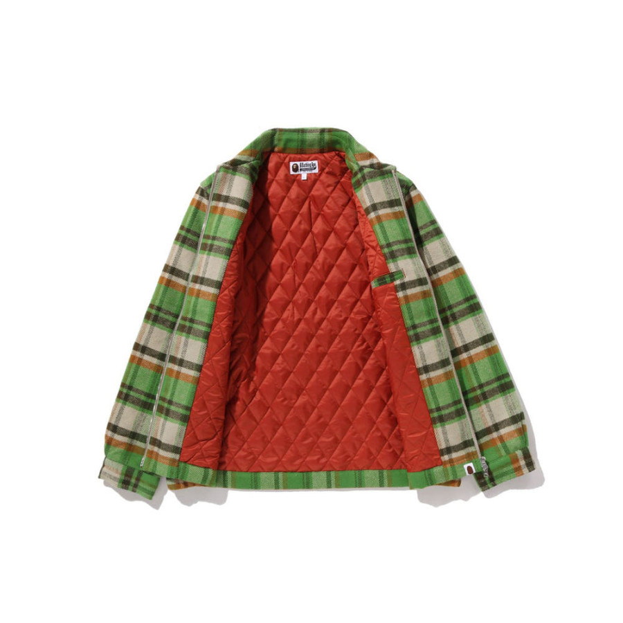 베이프 체크 CPO 집업 자켓 3컬러 1L80141005