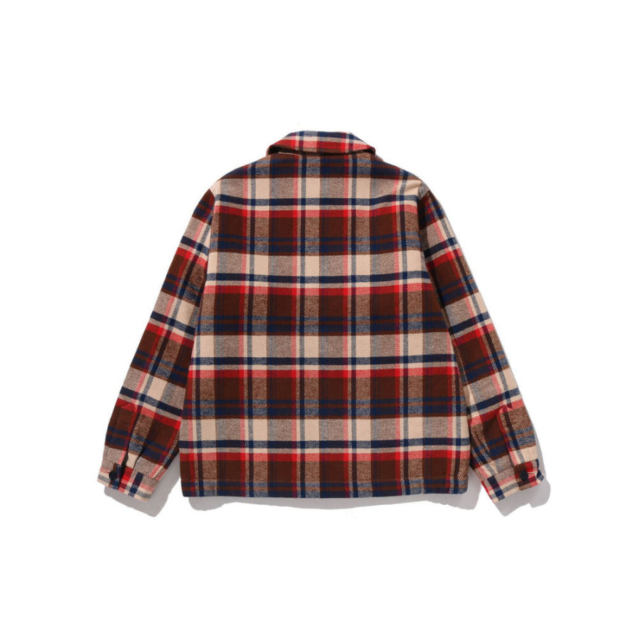 베이프 체크 CPO 집업 자켓 3컬러 1L80141005