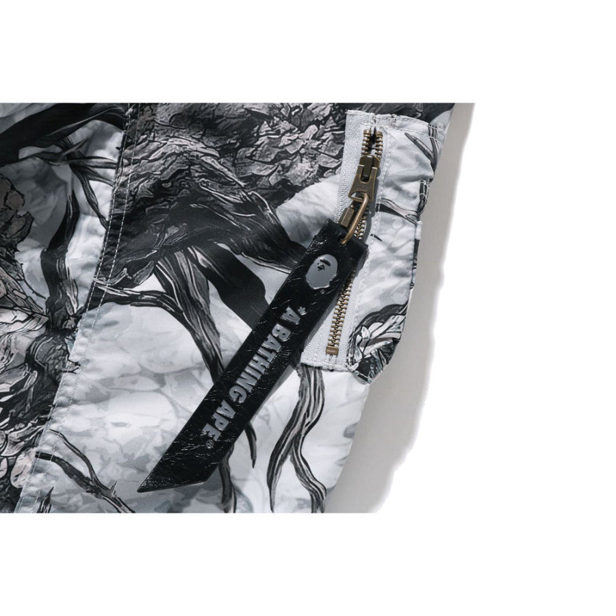 베이프 트리 엣지 카모 봄버 자켓 2컬러 1L80141301