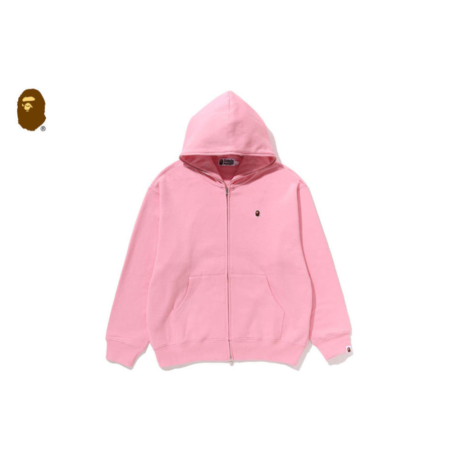 베이프 후드집업 원포인트 풀집 5컬러 1L80115311