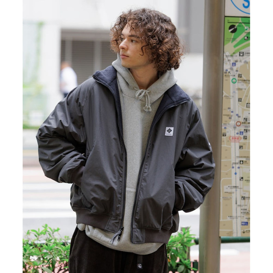 프릭스스토어 컬럼비아 나일론 플리스 리버시블 블루종 바람막이 점퍼 3컬러 1251129900299