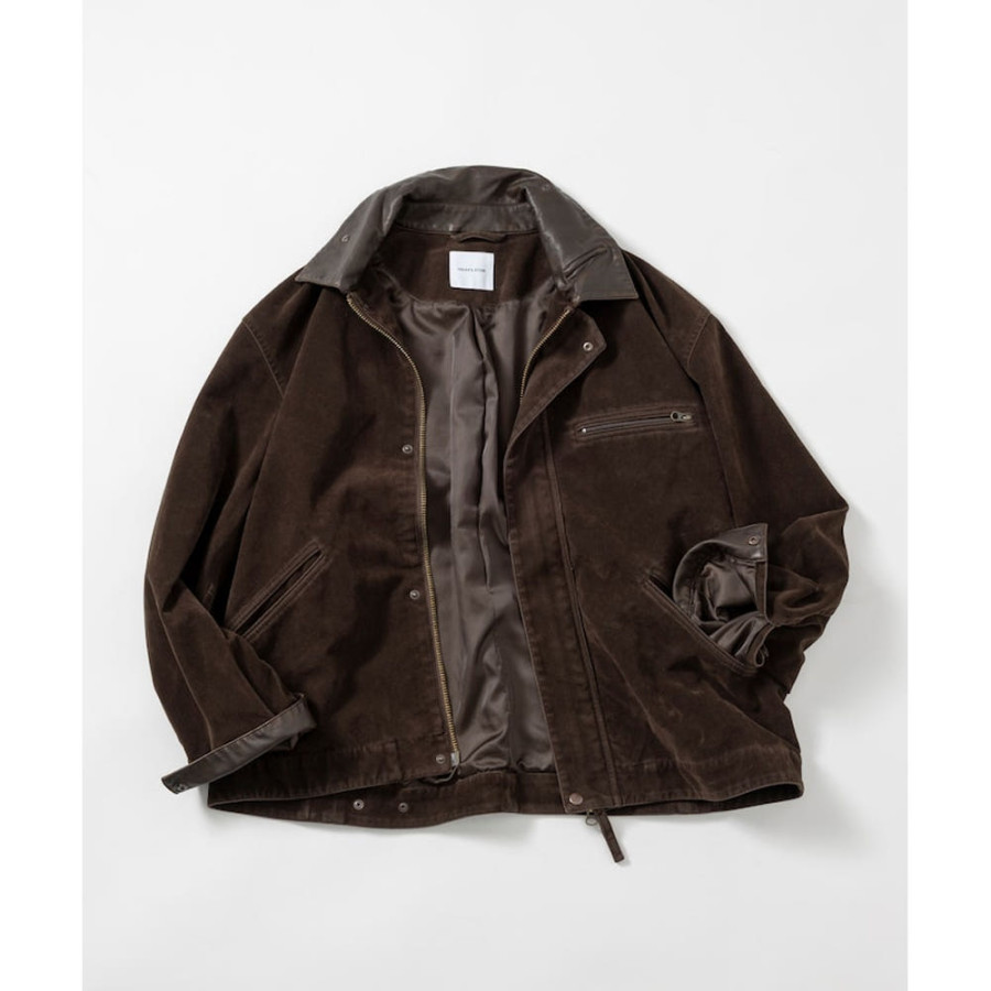 프릭스스토어 레더 레드 스웨이드 워크 자켓 3컬러 1051248901939