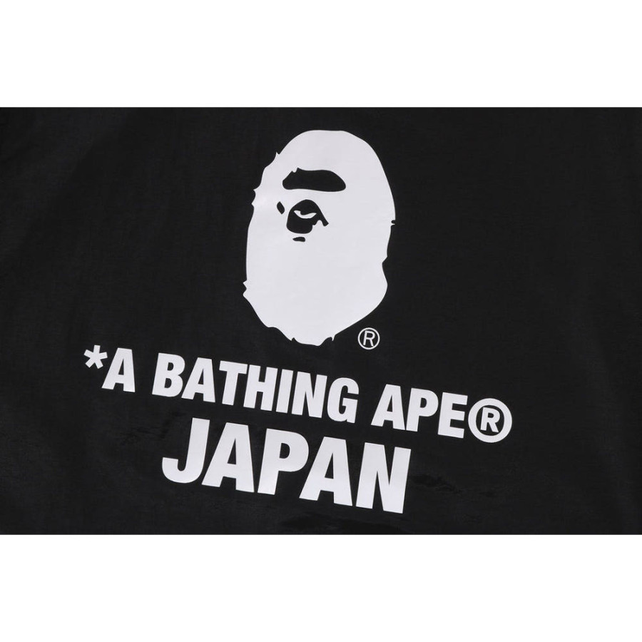 베이프 컬리지 원 포인트 코치 자켓 블랙 1L72140001