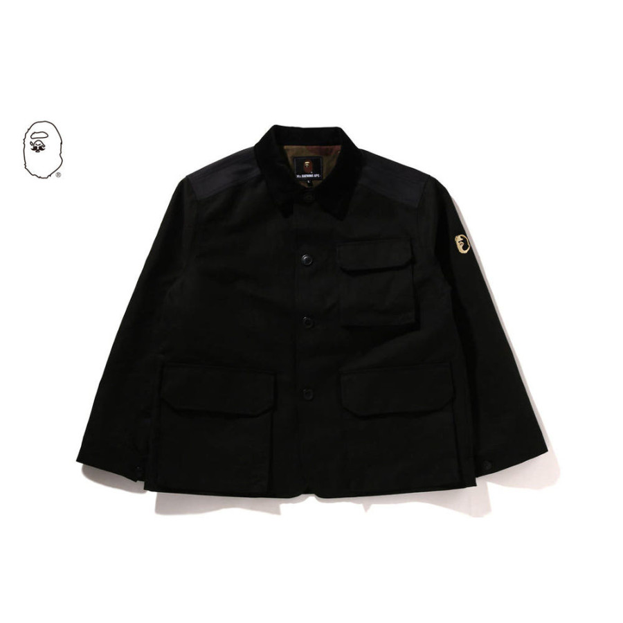 베이프 캔버스 헌팅 자켓 2컬러 7L70140303