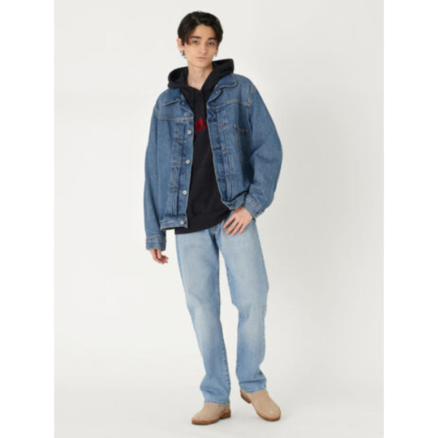 리바이스 타입 I 트러커 데님 자켓 미디엄인디고 STONEWASH A31740004-003-y GF4621