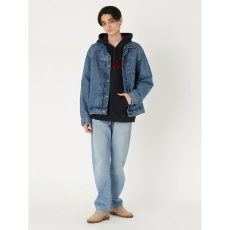리바이스 타입 I 트러커 데님 자켓 미디엄인디고 STONEWASH A31740004-003-y GF4621