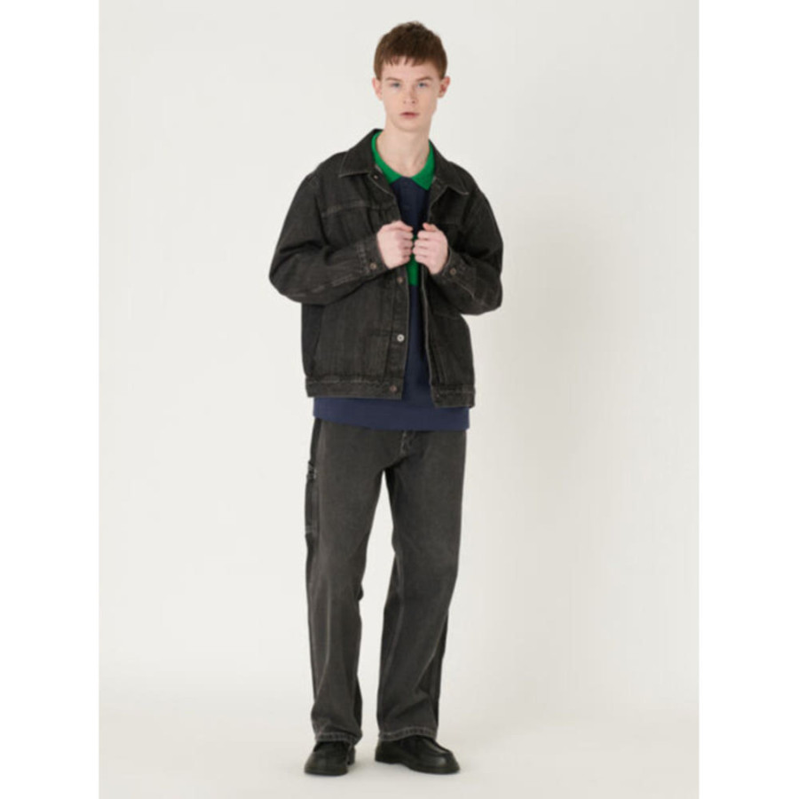 리바이스 타입 I 트러커 데님 자켓 블랙 STONEWASH A31740000-004-y HA7346