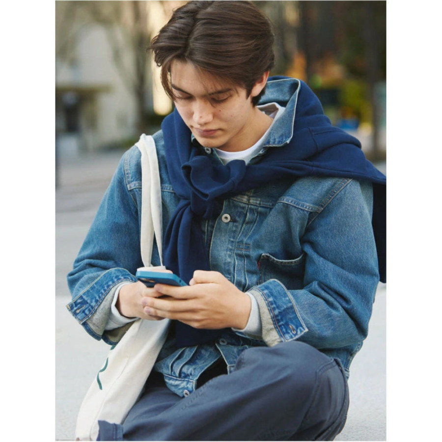 리바이스 일본 리미티드 타입 I 트러커 데님 자켓 네이비 003ZU0000-003-u NW2341