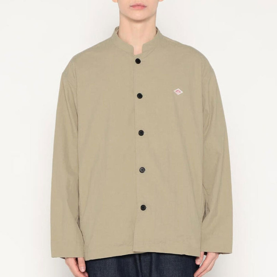 단톤 나일론 TUSSER 스탠드 카라 자켓 3컬러 DT-A0654 TNY DNB251M101-0009