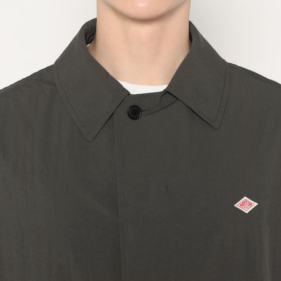 단톤 나일론 TUSSER 발 카라 코트 3컬러 DT-A0656 TNY DNB251M101-0011