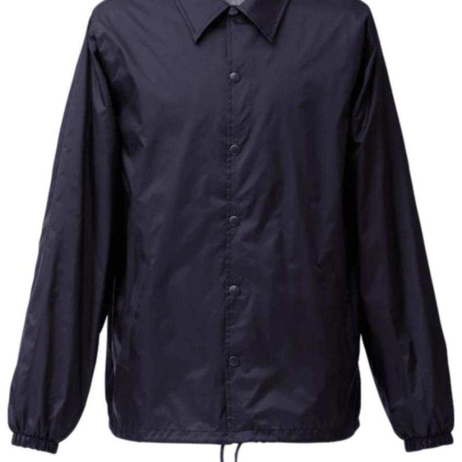 꼼데가르송 CDG 백 로고 코치 자켓 2 블랙 네이비 SZ-J004