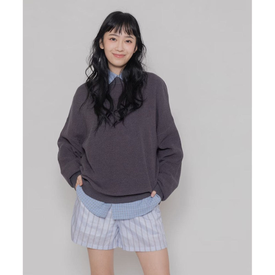 프릭스스토어 X 로손 릴렉스 핏 이지 워쉬 니트 2컬러 1230403600002