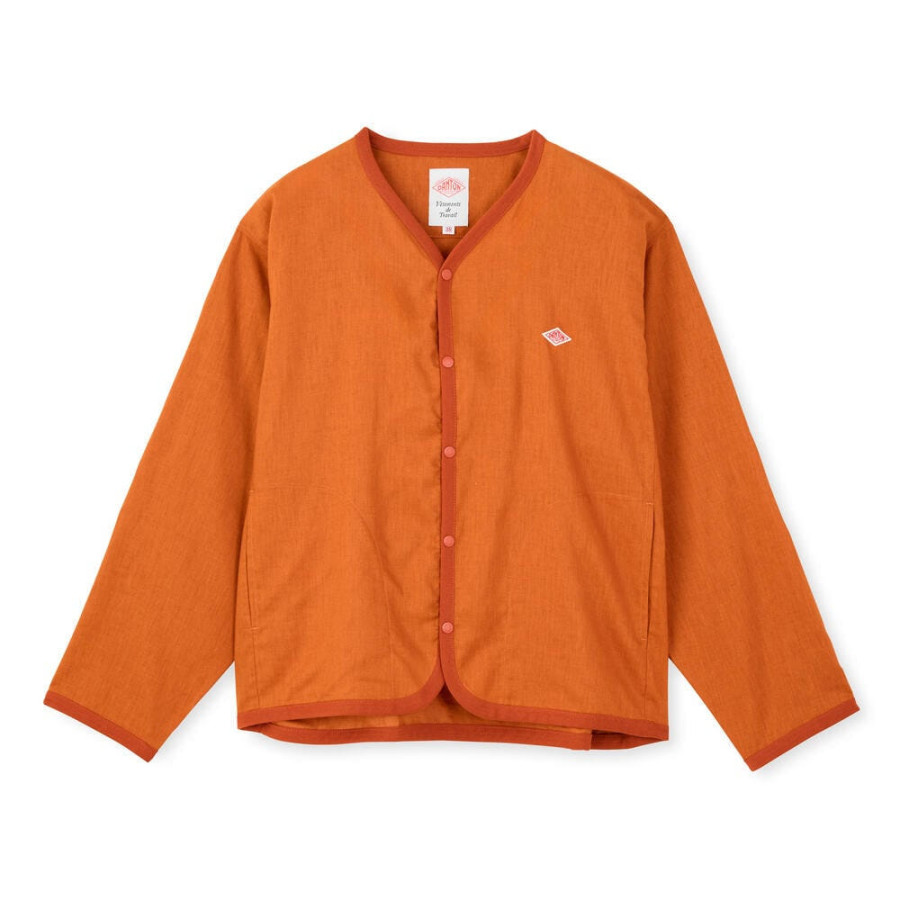 단톤 여성 린넨 폴리에스터 코튼 카디건 셔츠 4컬러 DT-B0349 LIP DNB251L104-0021