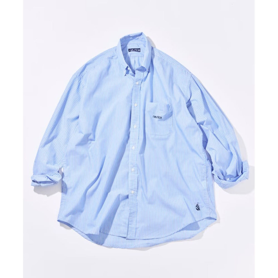 프릭스스토어 노티카 빅실루엣 브로드 스트라이프 BD 셔츠 3컬러 1001207500037