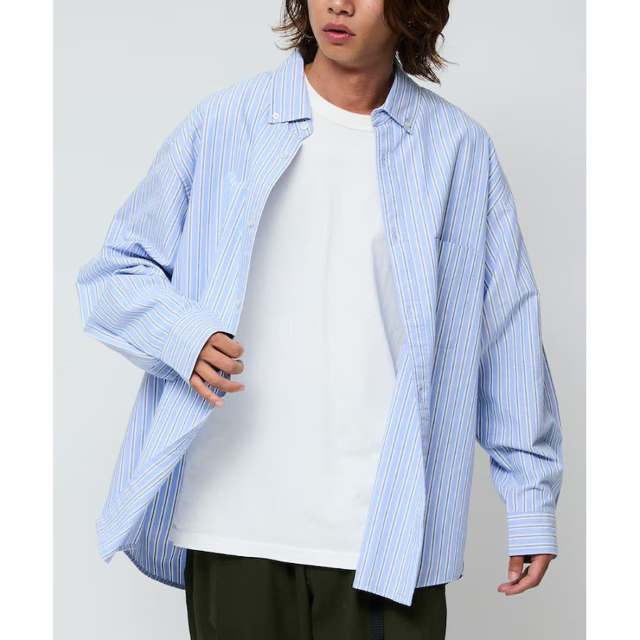 프릭스스토어 빅실루엣 옥스포드 버튼다운 셔츠 4컬러 1201248900284