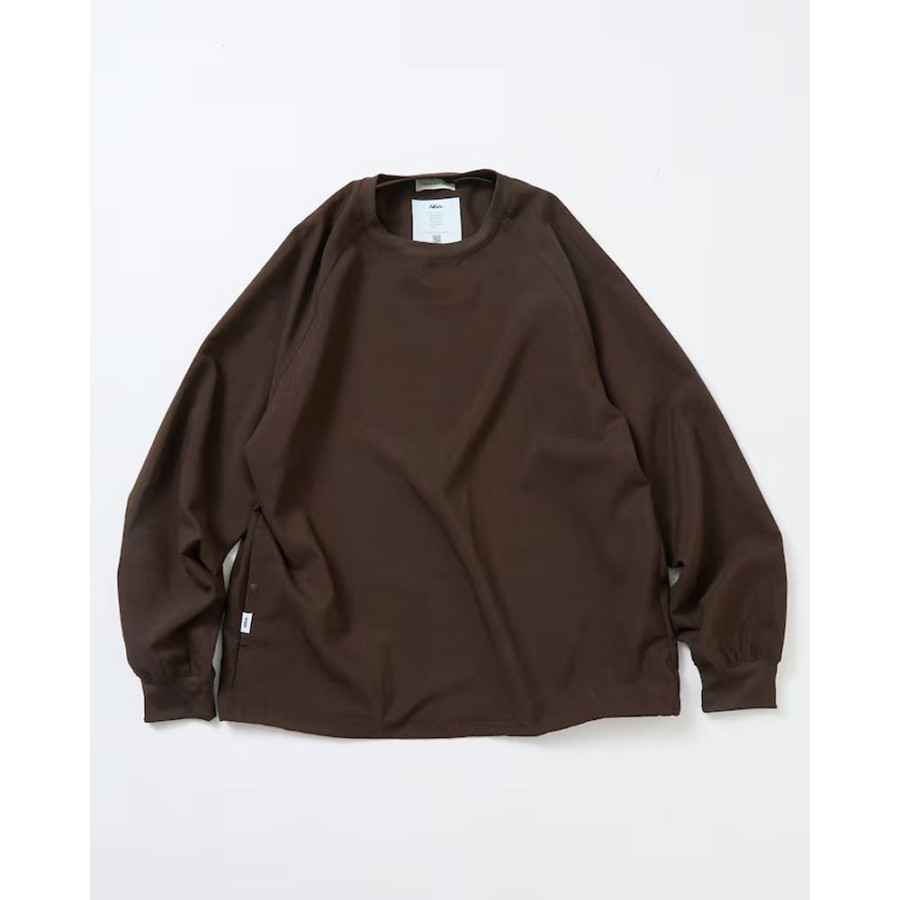 프릭스스토어 에어라이드 릴랙스핏 라글란 롱슬리브 풀오버 티셔츠 포켓터블 4컬러 1223248901270