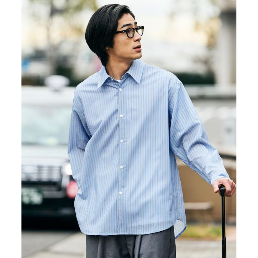 프릭스스토어 에어라이드 릴랙스핏 레귤러 카라 L/S 셔츠 포켓터블 5컬러 1201248900298