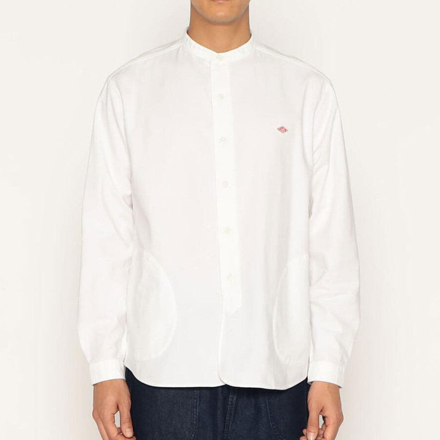 단톤 남성 옥스퍼드 밴드카라 셔츠 DT-B0280 SOX DNB261M104-0003