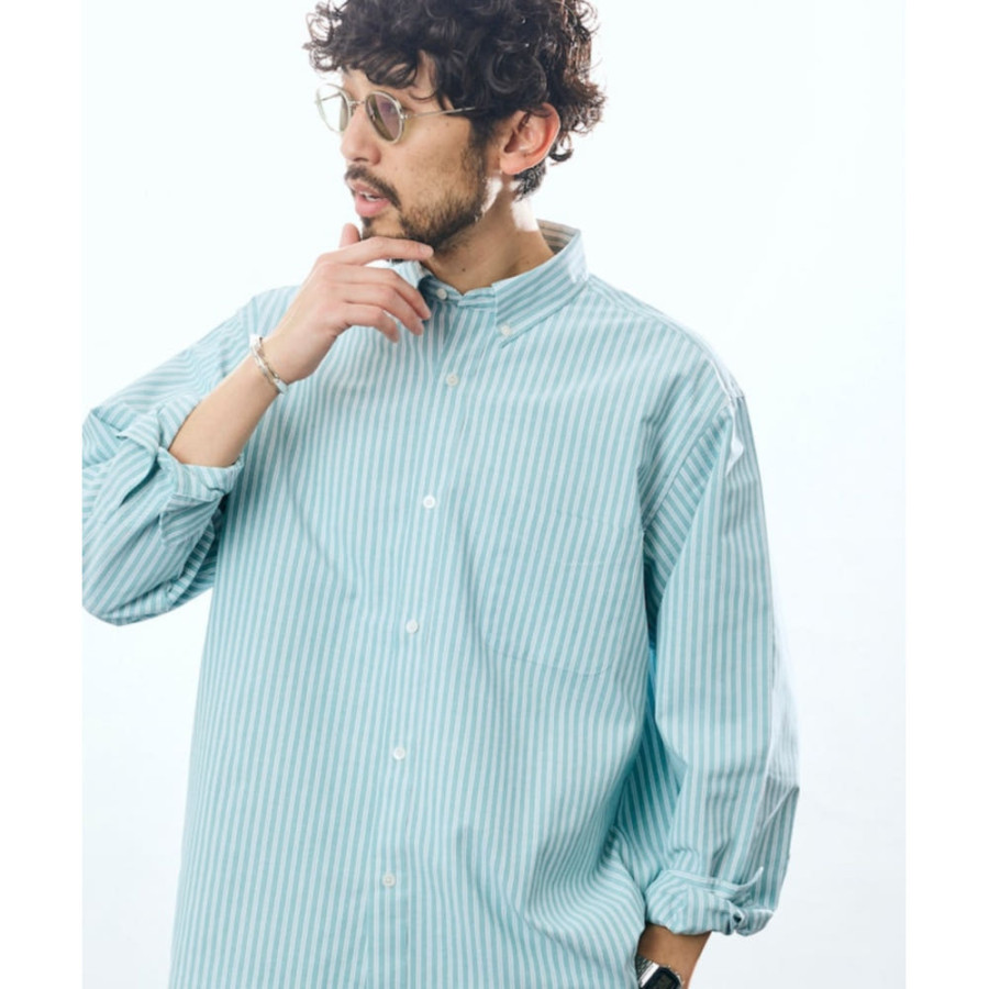 프릭스스토어 에어라이드 하이테크얀 옥스포드 버튼 다운 셔츠 롱 슬리브 7컬러 1004248900093