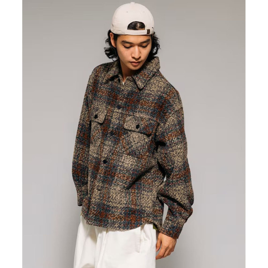 프릭스스토어 폴리트위드 CPO 체크 셔츠재킷 3컬러 1001248900763