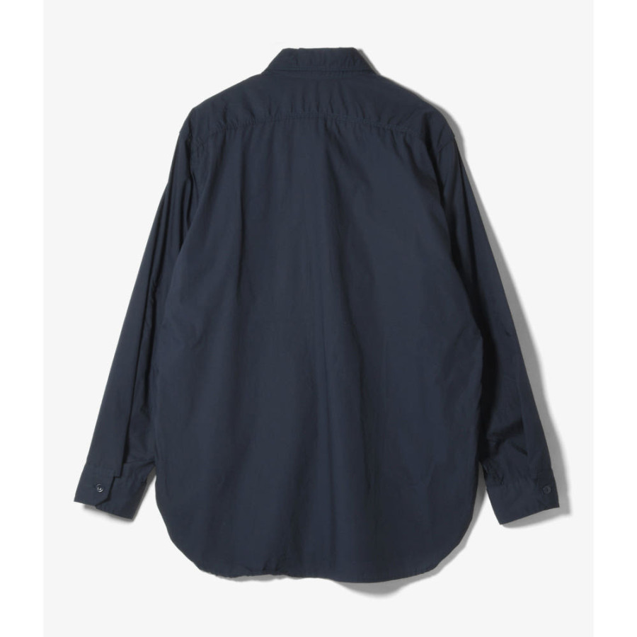 엔지니어드 가먼츠 워크셔츠 브로드클로스 다크네이비 SW022