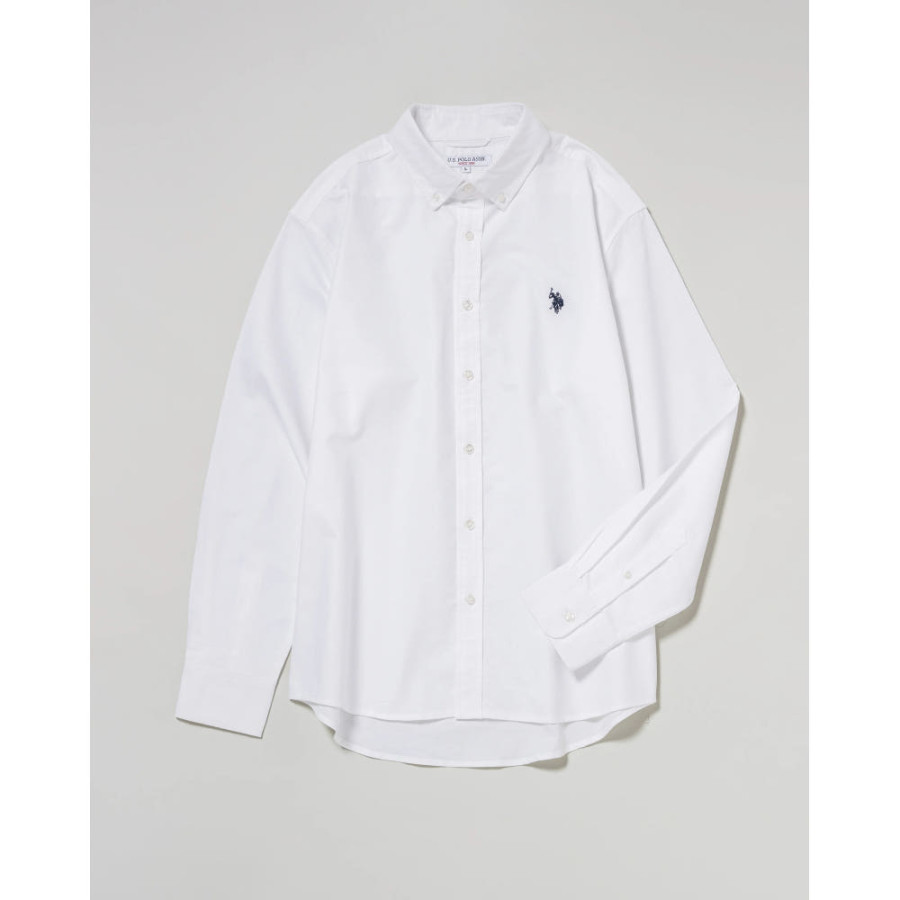 U.S. POLOASSN. 유에스폴로에센 옥스포드 셔츠 더블 호스맨 자수 4컬러 PLM53700