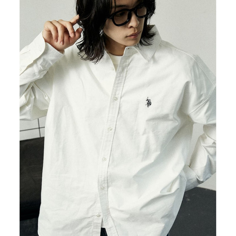 U.S. POLOASSN. 유에스폴로에센 별주 레귤러 컬러 옥스포드 셔츠 4컬러 3151291600012