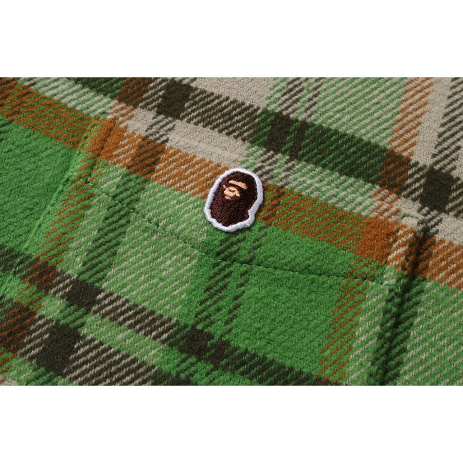 베이프 체크 셔츠 3컬러 1L80131001