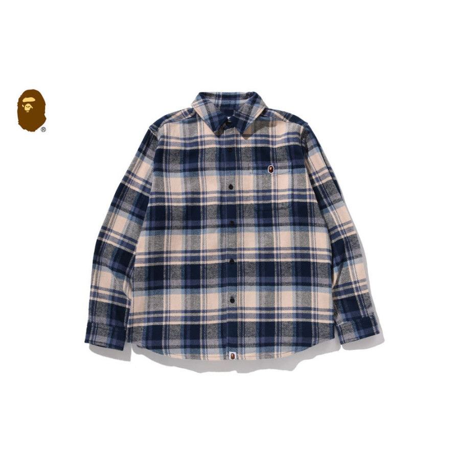 베이프 체크 셔츠 3컬러 1L80131001