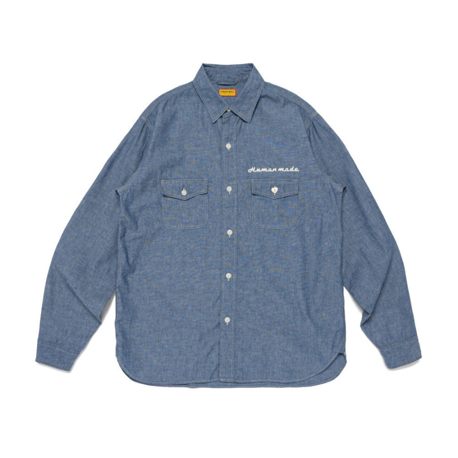 휴먼메이드 샴브레이 셔츠 2컬러 HM30SH003