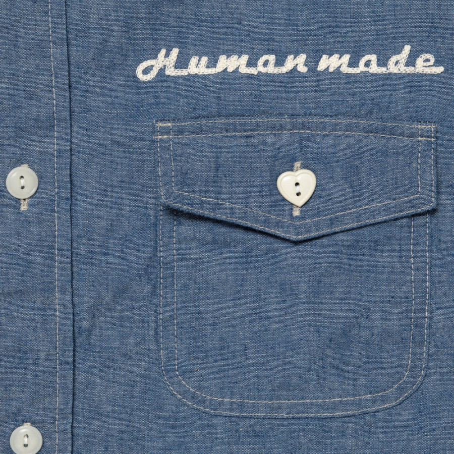 휴먼메이드 샴브레이 셔츠 2컬러 HM30SH003