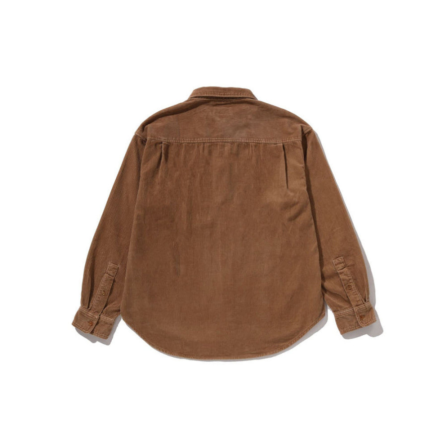 베이프 원포인트 헤비 웨스트 코듀로이 롱슬리브 셔츠 3컬러 1L80131306