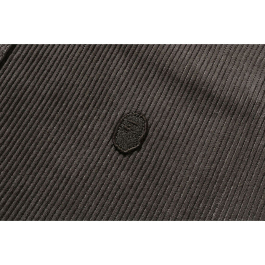 베이프 원포인트 헤비 웨스트 코듀로이 롱슬리브 셔츠 3컬러 1L80131306