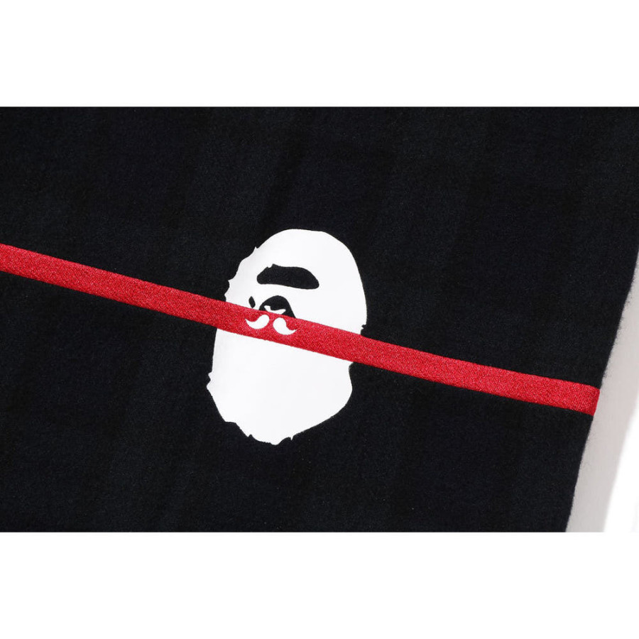 베이프 체크 플란넬 셔츠 네이비 7L70131308