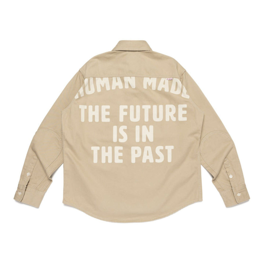 휴먼메이드 오버사이즈드 셔츠 2컬러 HM30SH014