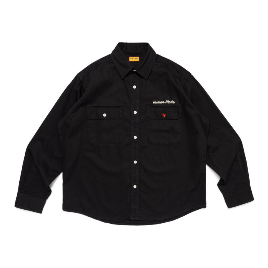 휴먼메이드 오버사이즈드 셔츠 2컬러 HM30SH014