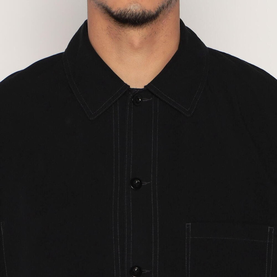 단톤 오가닉 코튼 와셔 반소매 커버올 셔츠 3컬러 DT-B0239 MUG DNB251M104-0020