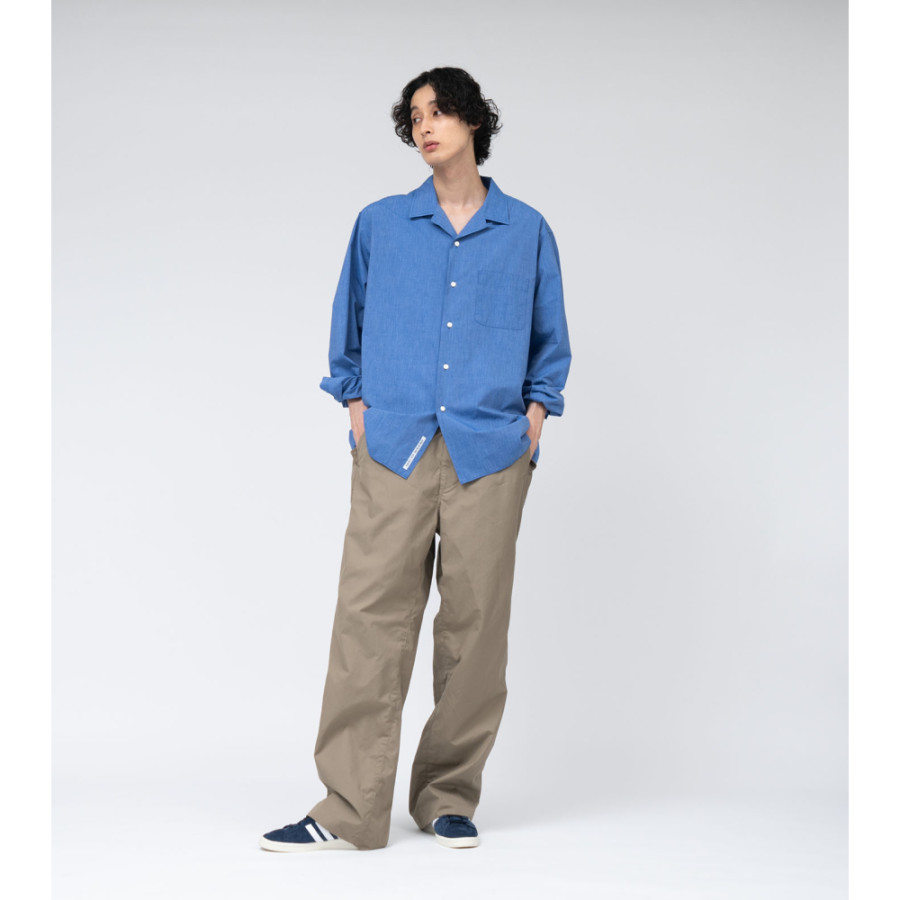 나나미카 오픈 칼라 엔드 온 엔드 셔츠 2컬러 S25SG063