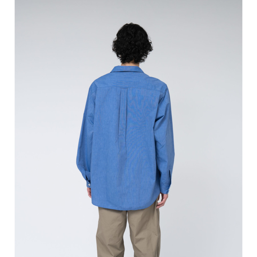 나나미카 오픈 칼라 엔드 온 엔드 셔츠 2컬러 S25SG063