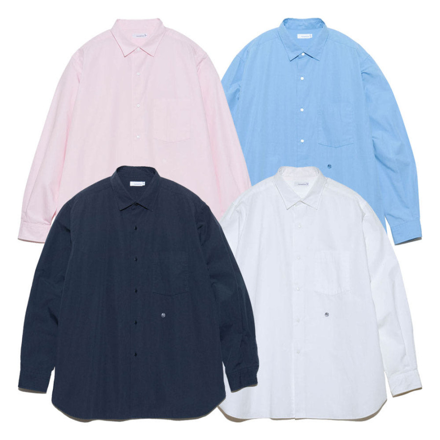 나나미카 레귤러 칼라 윈드 셔츠 4컬러 SUGS400