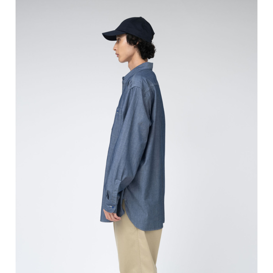 나나미카 레귤러 카라 샴브레이 셔츠 2컬러 S25SG111