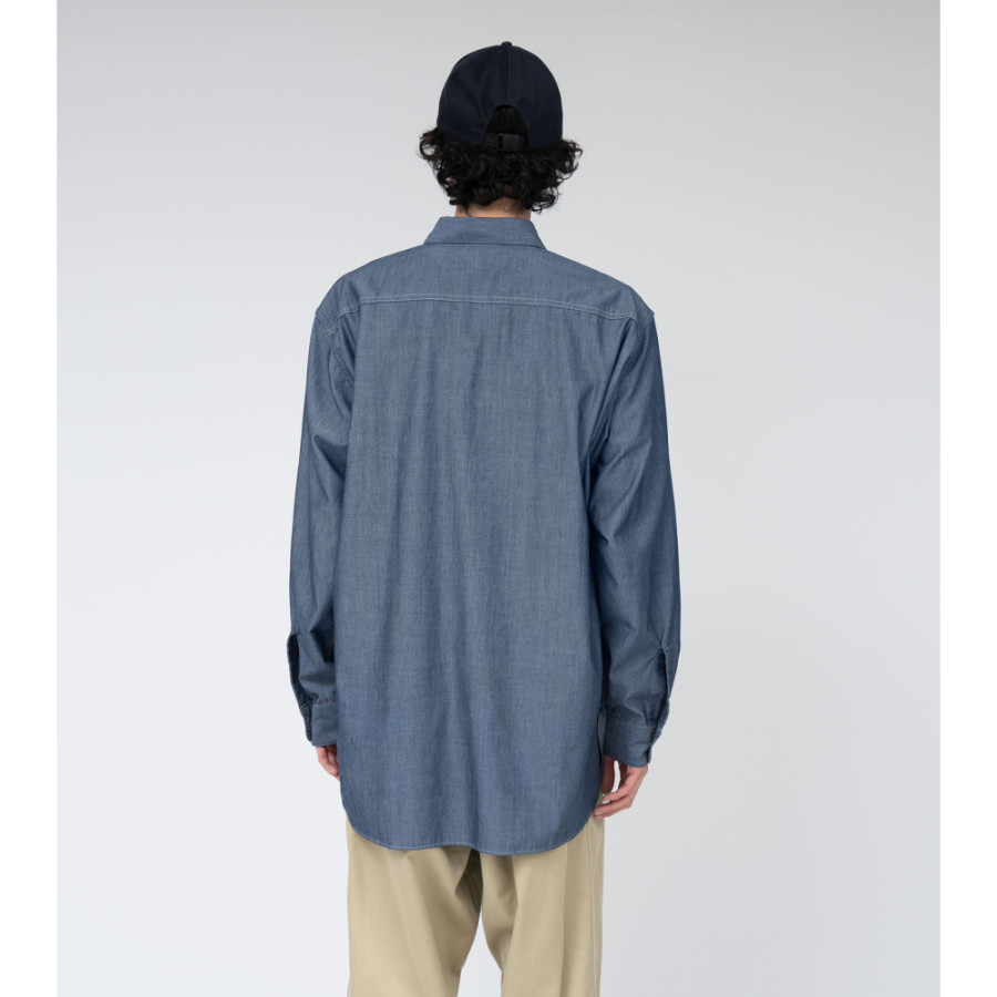 나나미카 레귤러 카라 샴브레이 셔츠 2컬러 S25SG111