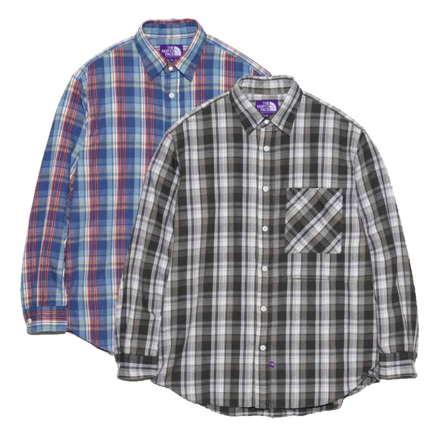 노스페이스 퍼플라벨 프라넬 필드 워크 셔츠 2컬러 N25SG012