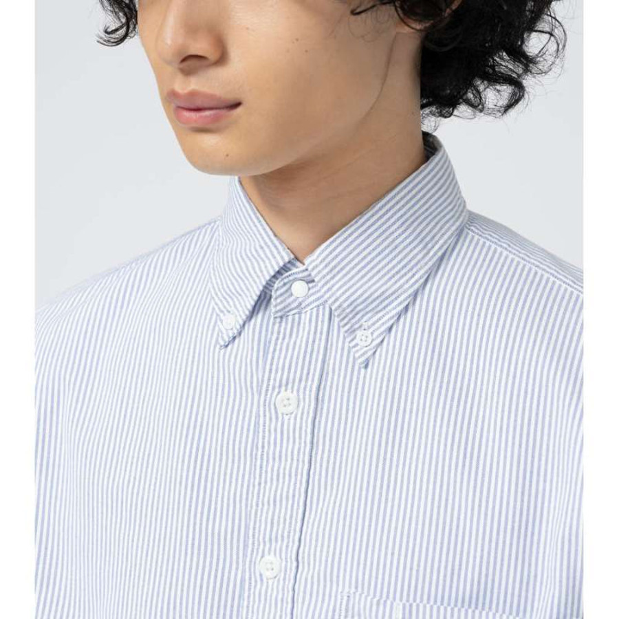 노스페이스퍼플라벨 버튼다운 스트라이프필드 셔츠 2컬러 N24FG065