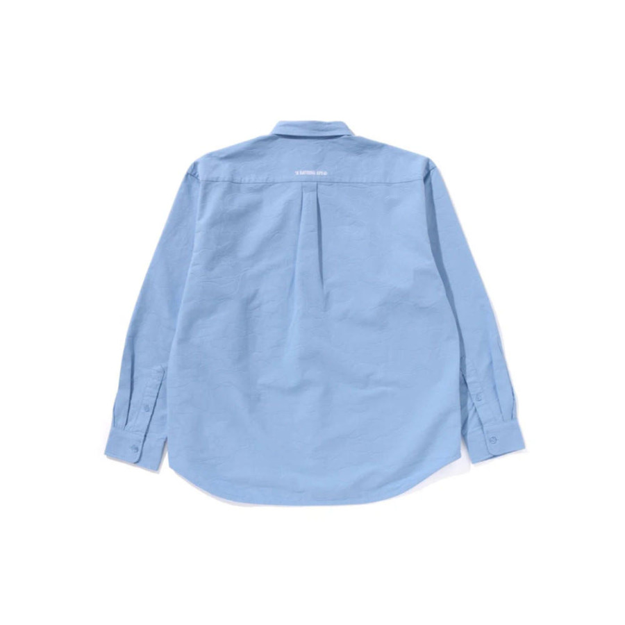 베이프 라인 카모 자카드 옥스포드 롱 슬리브 셔츠 3컬러 1L30131302